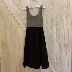 Jersey and Satin Blend Dress